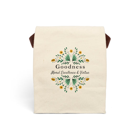 Goodness Canvas Lunch Bag - Fruitage of the Spirit Design