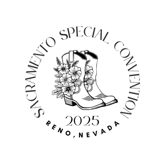 Cowboy Boots - Sacramento Special Convention - Sticker