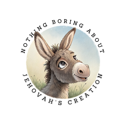 Choncho the Donkey Sticker