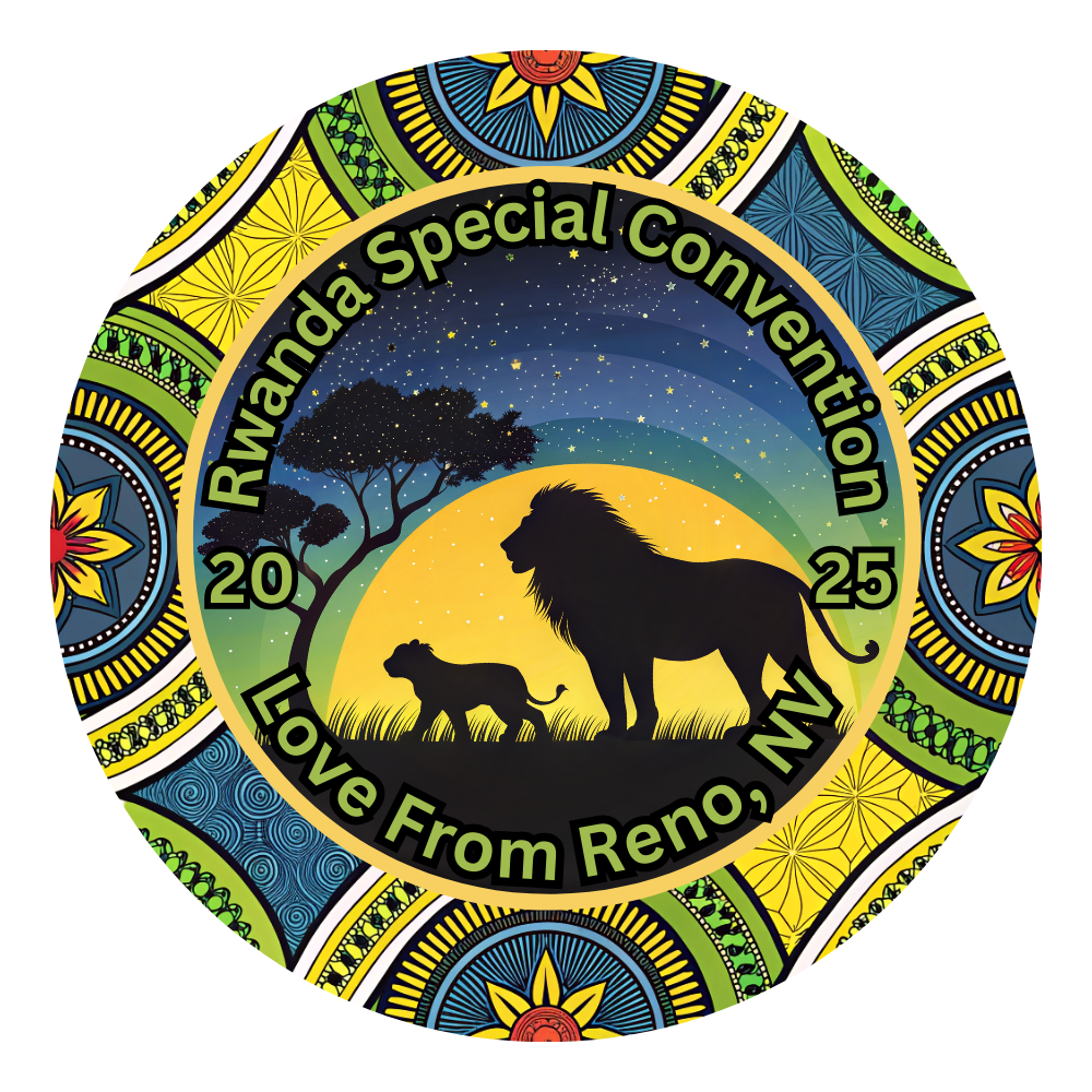 African Lions - Rwanda Special Convention - Sticker