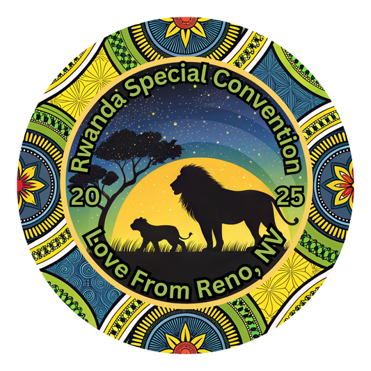 African Lions - Rwanda Special Convention - Sticker