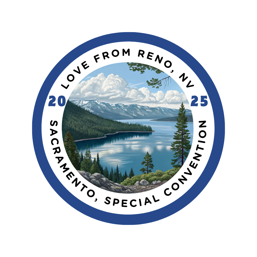 Lake Tahoe - Sacramento Special Convention - Sticker