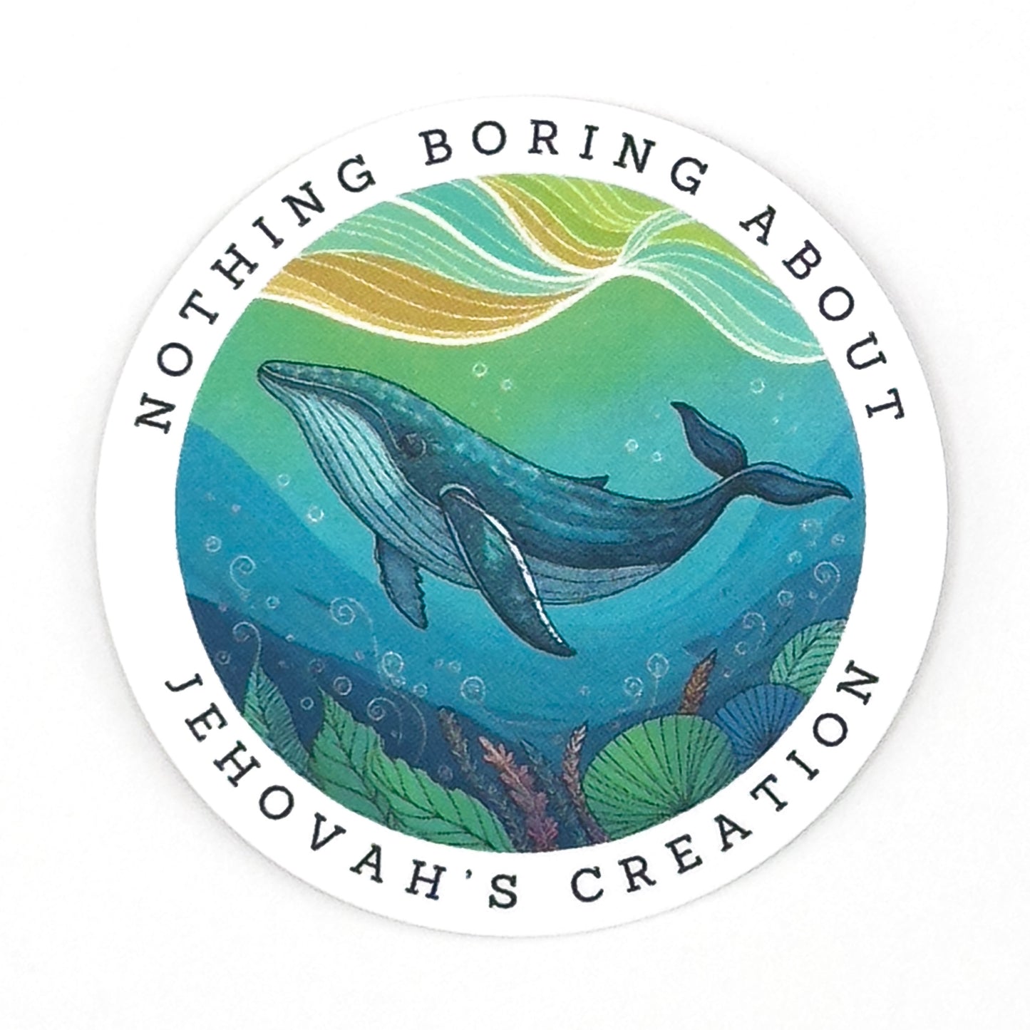 Sticker Bundle - Nothing Boring About Jehovah's Creation - 18 Stickers